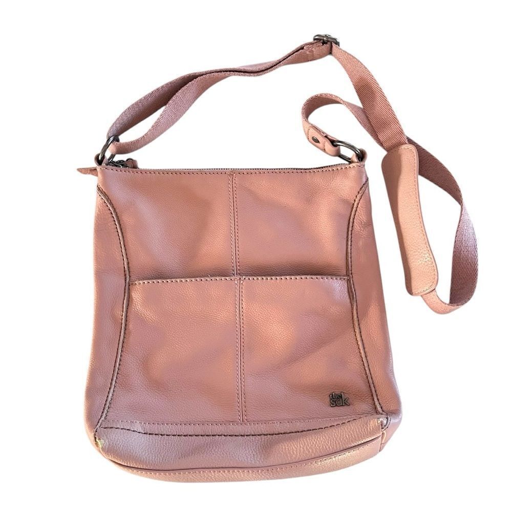 The Sak Lucia Petal Pink Crossbody Shoulder Bag